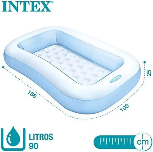 Baseinas vaikams INTEX 57403 166x100x28 cm