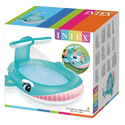 Intex Banginio formos baseinas su purkštuvu, 201x196x91cm