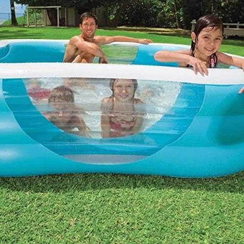 Pripučiamas baseinas INTEX Beach Wave Swim Center Pool 229x229x56cm