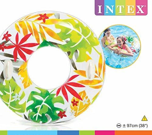 Didelis Pripučiamas Plaukimo Ratas INTEX 97cm