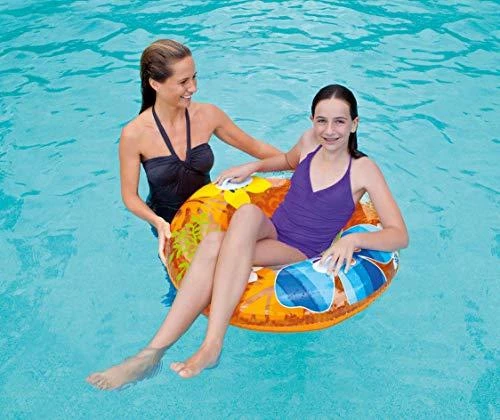 Didelis Pripučiamas Plaukimo Ratas INTEX 97cm