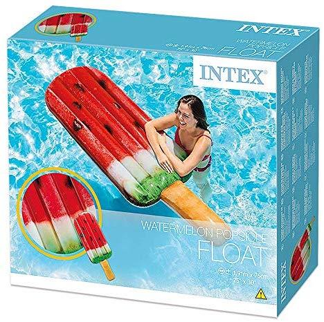 Intex pripučiamas čiužinys - arbūziniai ledai 191x76 cm (58751EU)