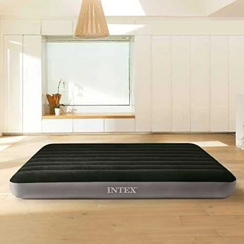 Pripučiamas čiužinys INTEX Cot Dura-Beam, Prestige Downy Airbed 76x191x25cm