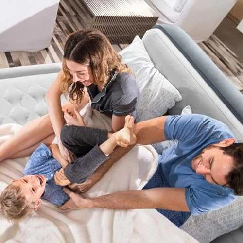 Intex Lovos čiužinys 236x152cm su pompa 2 asmenims DELUXE 64448ND
