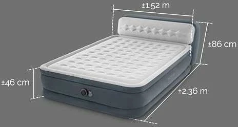 Intex Lovos čiužinys 236x152cm su pompa 2 asmenims DELUXE 64448ND