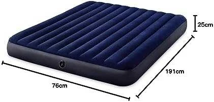 Pripučiamas čiužinys INTEX Jr.Twin Dura-Beam, Classic Downy Airbed 76cm x 1.91m x 25cm