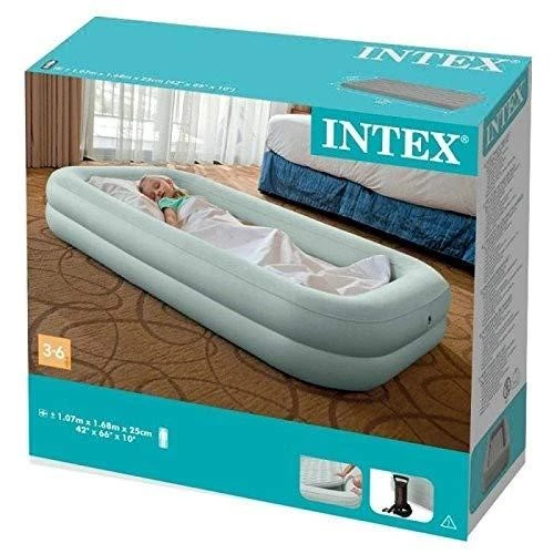 Intex Pripučiamas čiužinys-lova vaikams 66810NP 107x168x25cm 3-6m.
