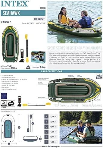 Pripučiama valtis Intex Seahawk II 236x114x41cm 68347NP