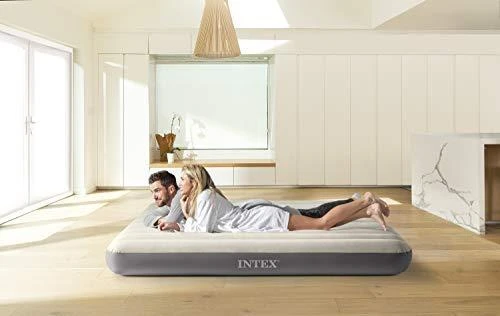 Pripučiamas čiužinys INTEX DURA-BEAM Deluxe Single-high (Twin) 99X191X25cm 64101