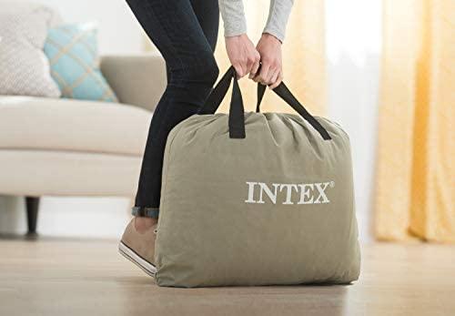 Pripučiamas čiužinys - lova INTEX Pillow Rest (Queen) Dura Beam 203x152x42 64124