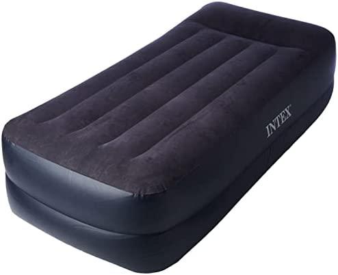 Pripučiamas čiužinys - lova INTEX Pillow Rest (Queen) Dura Beam 203x152x42 64124