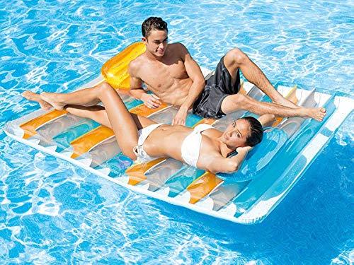 Pripučiamas čiužinys - gultas Intex Double Lounge 198x160 cm
