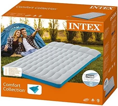  Pripučiamas turistinis čiužinys Intex 193x127x24cm, 68799