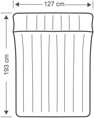  Pripučiamas turistinis čiužinys Intex 193x127x24cm, 68799