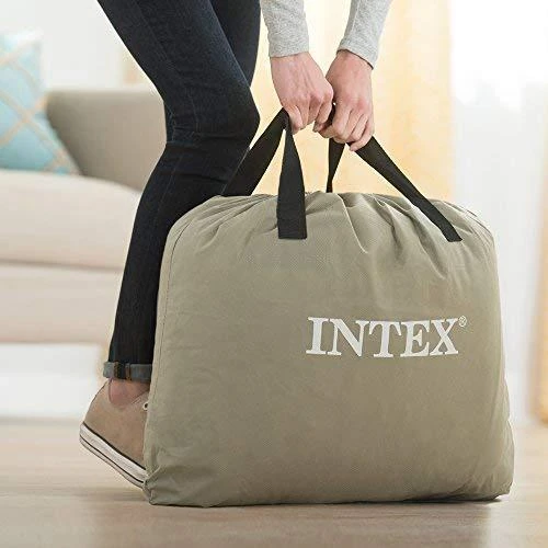 Pripučiamas čiužinys 203x152 cm su pompa dviem asmenims Intex 64118ND