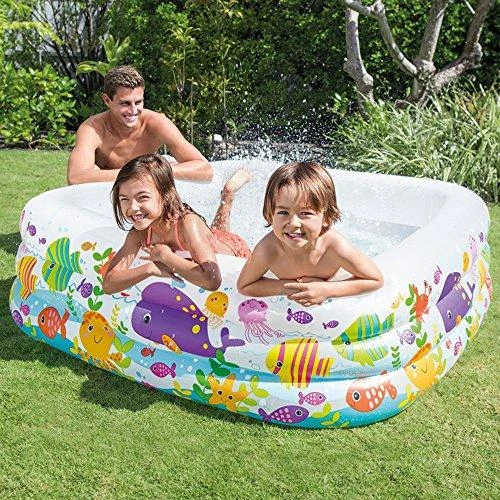 Intex Sea Aquarium Pool 159x159x50 cm, Age 3+