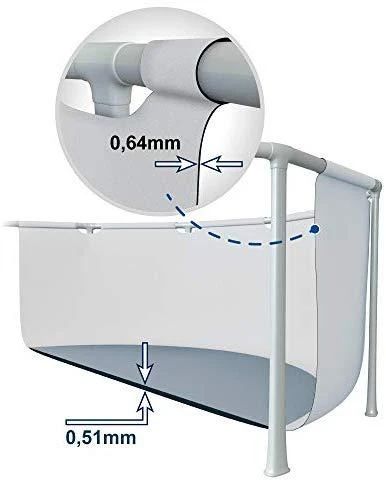 INTEX karkasinis baseinas PRISM FRAME POOL 26732NP 549x122cm