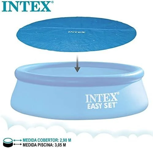 Intex Baseino uždangalas, mėlynas, 290cm, polietilenas
