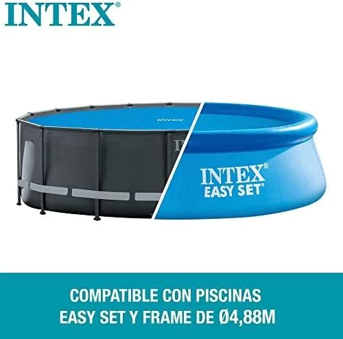 Intex Baseino uždangalas, mėlynas, 470cm, polietilenas