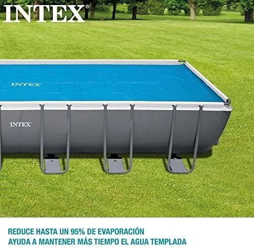 Intex Baseino uždangalas, mėlynas, 716x346cm, polietilenas