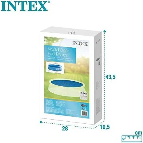 Telone Intex Baseino uždangalas, mėlynas, 206cm, polietilenas