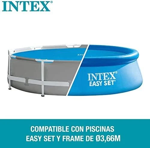 Telone Intex Baseino uždangalas, mėlynas, 348cm, polietilenas
