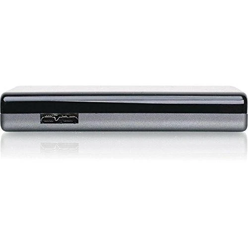 IOGear USB 3.0 kortelių skaitytuvas šoninis vaizdas