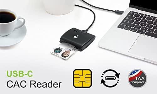 Klaviatūra Skaitytuvas IOGear USB-C CAC Card Reader