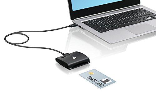 Klaviatūra Skaitytuvas IOGear USB-C CAC Card Reader