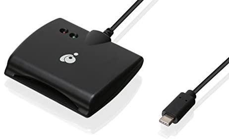 Klaviatūra Skaitytuvas IOGear USB-C CAC Card Reader