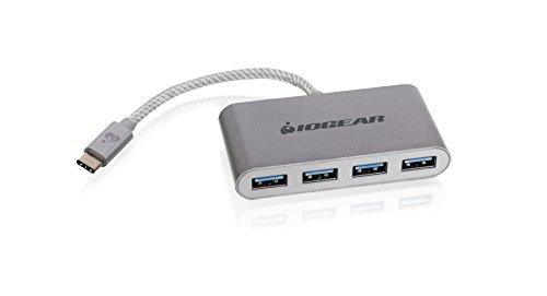 HUB USB IOGear HUB-C, USB-C Prie 4 prievadų