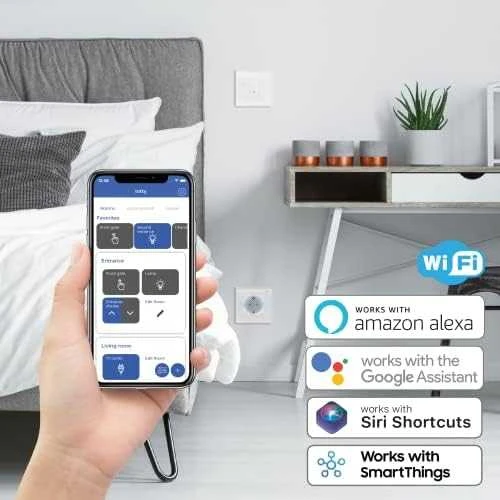 iotty Smart 1-gang Switch - Juodas