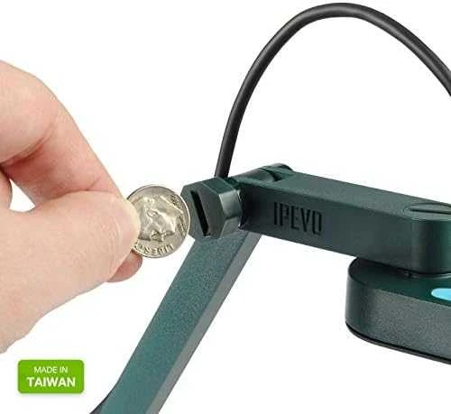IPEVO V4K PRO dokumentų kamera Pilka USB 2.0