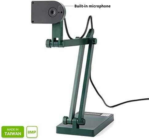 IPEVO V4K PRO dokumentų kamera Pilka USB 2.0