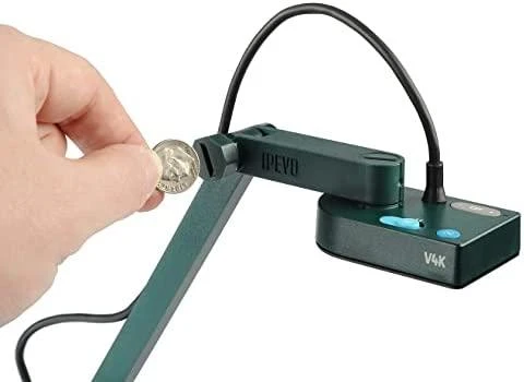 IPEVO V4K PRO dokumentų kamera Pilka USB 2.0