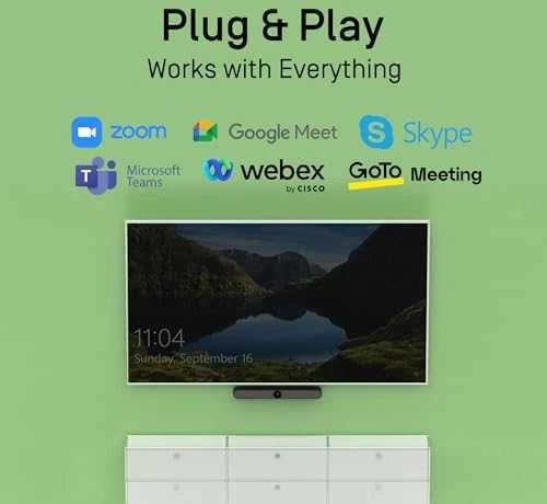 Internetinė kamera Ipevo VC-B4K UHD 4K PTZ Juodas (5-931-2-08-00)