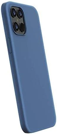 Devia Juodas silikoninis dėklas iPhone 12 Pro Max telefonui
