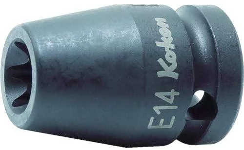 1/2" šešiakampė smūginė Torx galvutė KOKEN 14425, E20