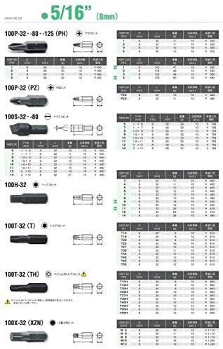 Smūginis atsuktuvo antgalis KOKEN 100S-32 11 mm