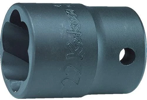 Smeigių/varžtų išsukimo galvutė 1/2" KOKEN 19 mm