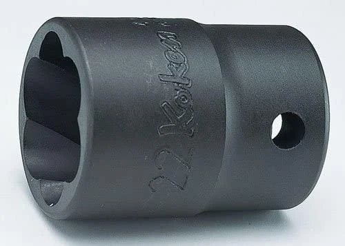 Smeigių/varžtų išsukimo galvutė 1/2" KOKEN 21 mm