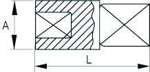 Adapteris iš 3/4" į 1/2" Irimo