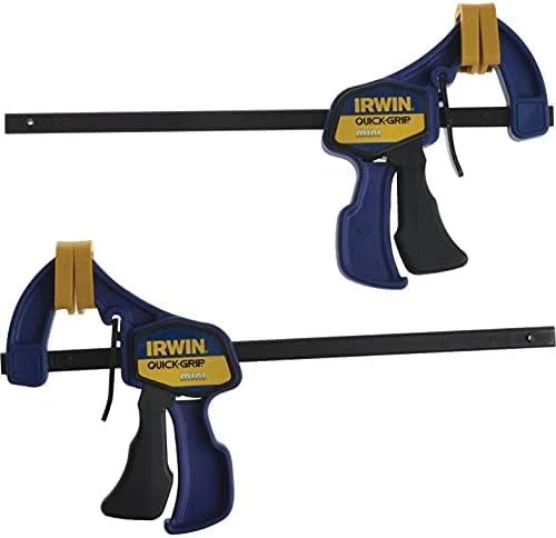 IRWIN GREITOJO UŽVERŽIMO SPAUSTUVAS MICRO, RINKINYS 2 VNT. 115 MM, TIPAS 530