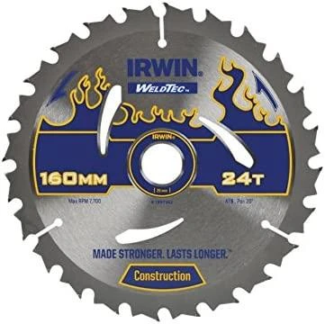 Irwinas Pj. d. WELDTEC 160x20(16)x24T 2,4 mm ATB