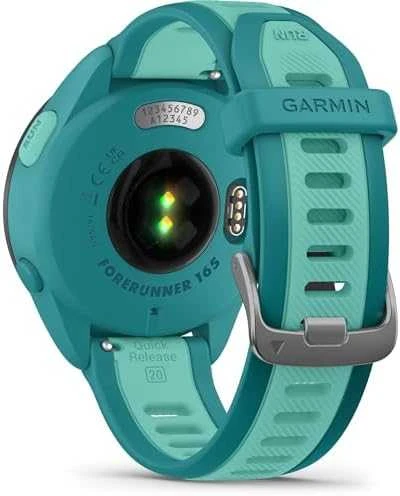 Išmanusis laikrodis Garmin Forerunner® 165 Music, Turkio / žalsvai mėlynos spalvos