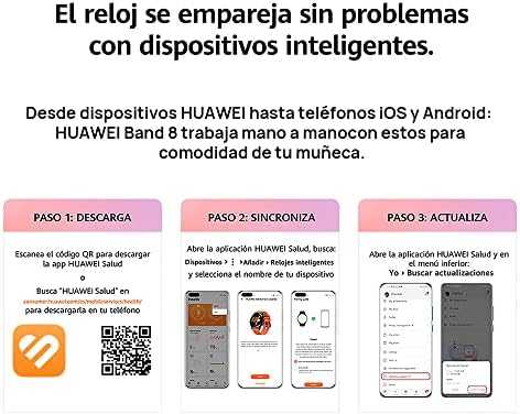 Išmanioji apyrankė Huawei Band 8, Rožinės spalvos