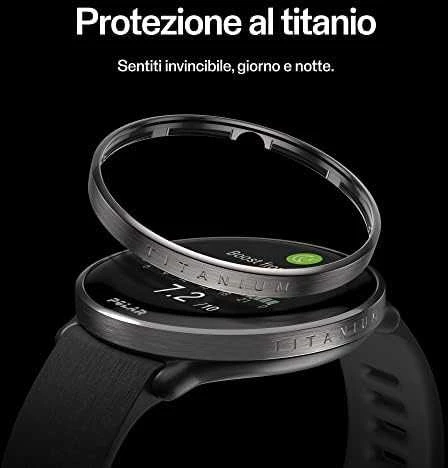 Išmanusis laikrodis Polar Ignite 3 Titanium, S-L dydžio, Juodos spalvos