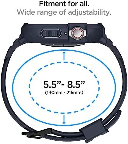 Išmaniojo laikrodžio Apple 4/5 dirželis, Pilkos spalvos, 44mm