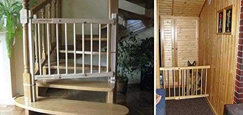 Polski Producent Apsauginiai vartai durims 72-122 cm.