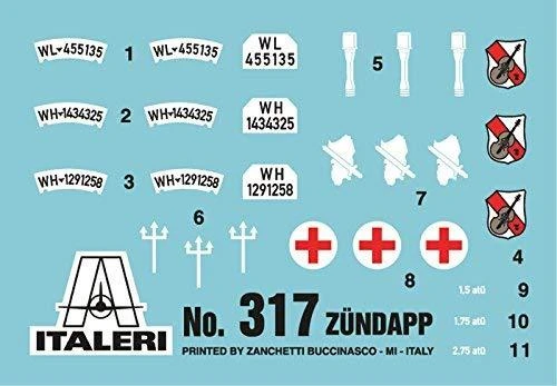 Italeri Zundapp KS750 su priekaba 1/35 plastikinis surenkamas modelis